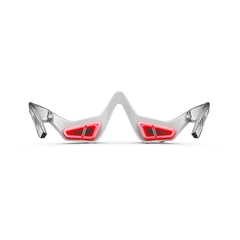 Red light therapy glasses